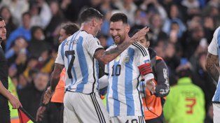 Argentina ganó por primera vez en un debut post campéon mundial