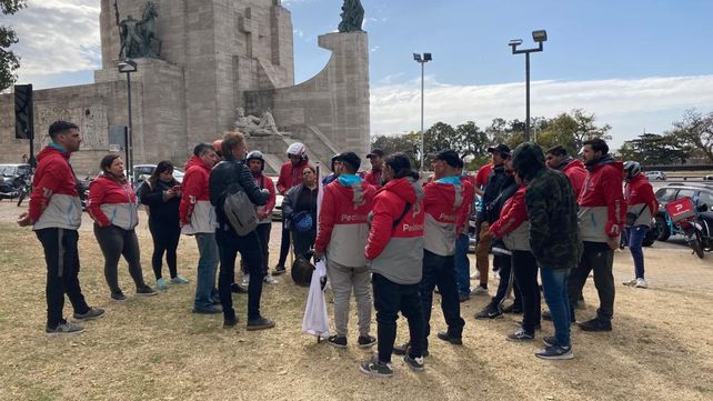 Repartidores llevaron ayer sus reclamos al Concejo.&nbsp;