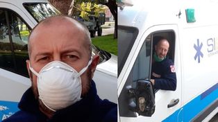Tito Tom&eacute; fue uno de los h&eacute;roes de Uni&oacute;n en 1989 y hoy maneja una ambulancia.