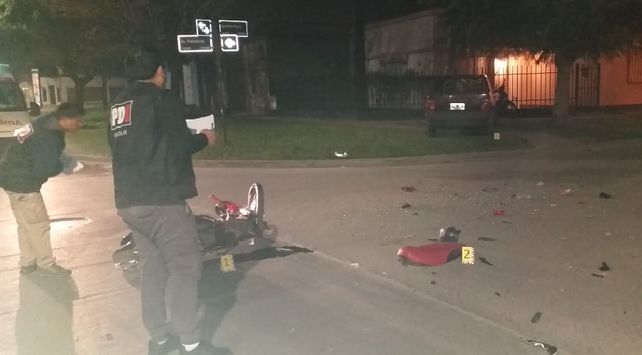 Motociclista Camión (2)