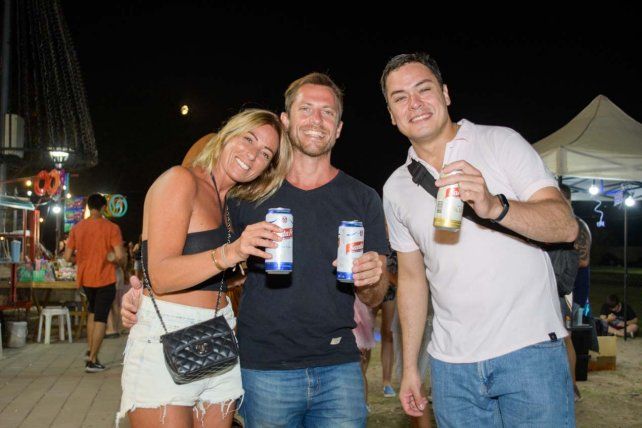 Jimena , Pablo Buonsante y Francis Lucena