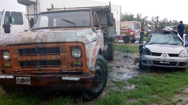 Un espejo de agua provocó un accidente fatal en ruta nacional 18