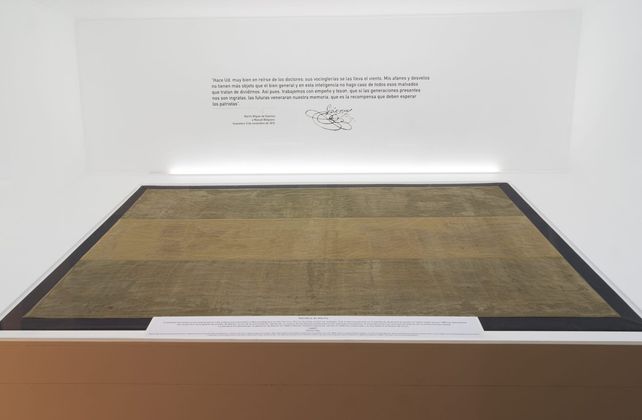 La Bandera de Macha se exhibe en el Museo Histórico Nacional