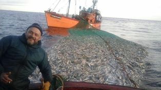 Cesan la búsqueda de tripulantes de un pesquero hundido