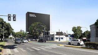 Así se verá la Estación Policial Centro en avenida Pellegrini y Suipacha que reemplazará comisarías