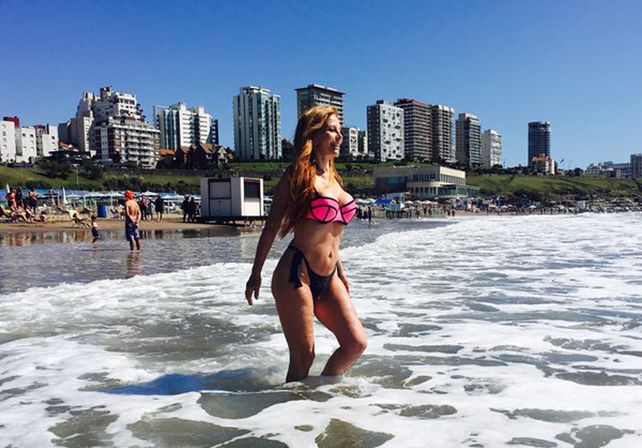 Graciela Alfano mostró su cuerpo en La Feliz