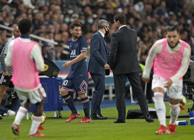 El cambio de Mauricio Pochettino estuvo justificado: Lionel Messi está lesionado