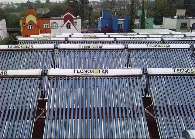 El plan de acción climática promueve el uso de termotanques solares.