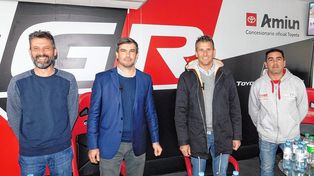 En Amiun Santa Fe se realizó la presentación del primer rally de Llambi Campbell.