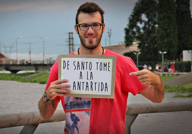 Sumar. Es lo que busca Imhoff promocionando su participación a través de las redes sociales / Foto: Gentileza Pablo Imhoff