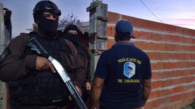 Narcomenudeo: operativos en nueve ciudades con 16 detenidos