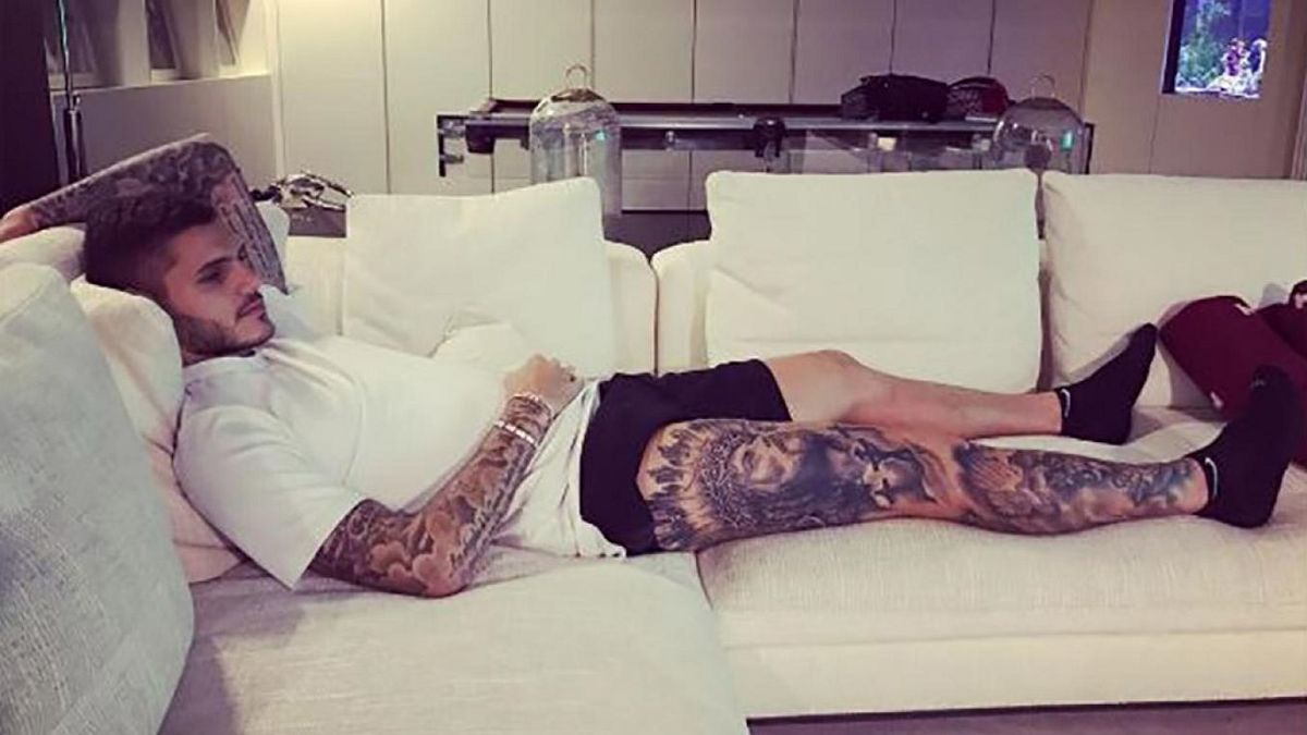 El imponente nuevo tatuaje de Mauro Icardi: ¡mirá lo que se hizo en su  pecho!