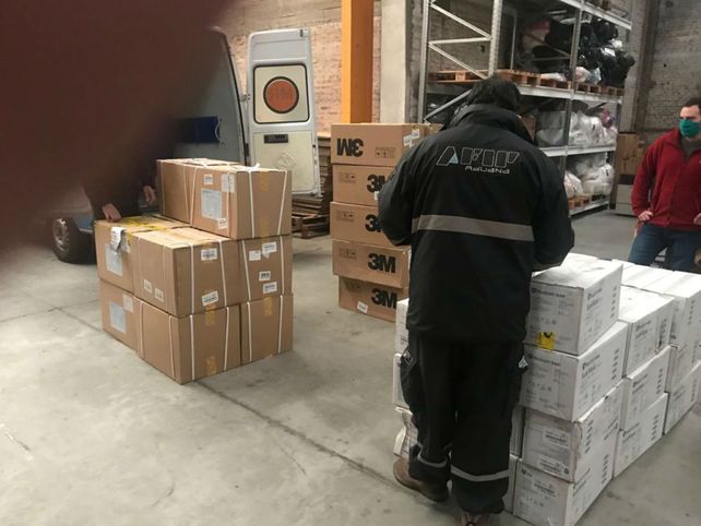 Rosario recibió una valiosa donación de insumos sanitarios del gobierno de Shanghai