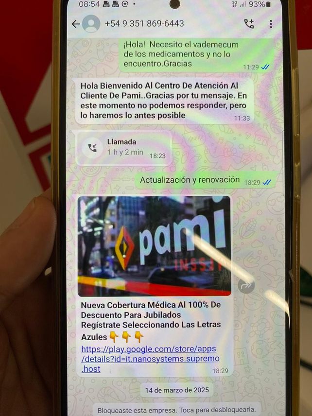 Alertan sobre estafas a jubilados mediante Facebook: los delincuentes se hacen pasar por personal de Pami