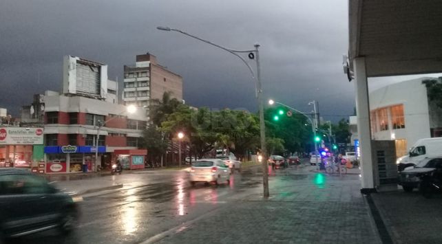 Las imágenes de la tormenta.