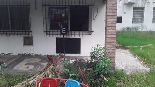 Atraparon a un ladrón que causó daños y robó el jardín de infantes Vera Peñaloza