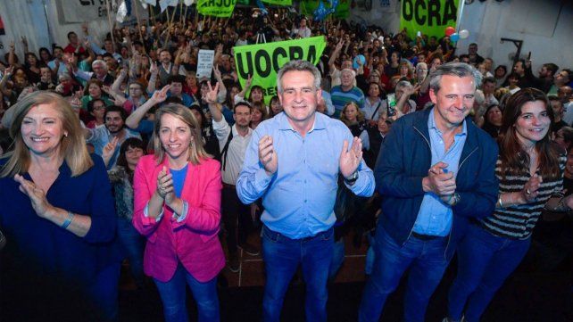 Agustín Rossi encabezó un acto con Bahl