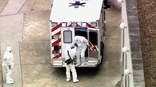 Por primera vez llevan a EEUU un enfermo de ébola