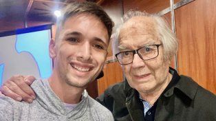 A horas del juicio al cura José Miguel Padilla, juzgado por abuso sexual agravado, Vicente Suárez Wollert, víctima denunciante, se reunió con Pérez Esquivel,