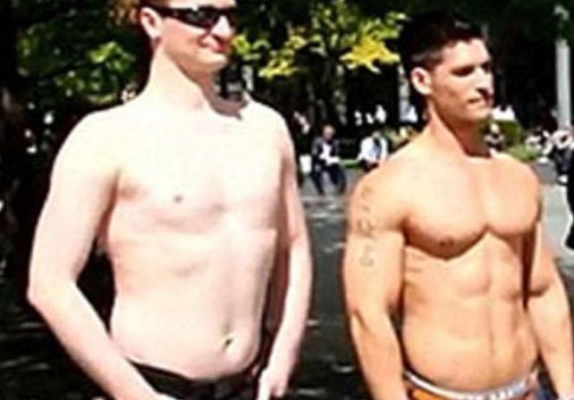 Un experimento revela si las mujeres prefieren los hombres fofisanos o los musculosos