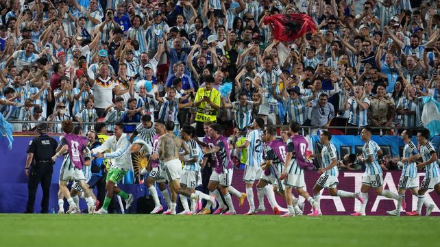 El delirio fue toda de Argentina