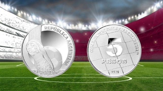 El Banco Central anunció la emisión de una moneda de plata especial por la Copa del Mundo.
