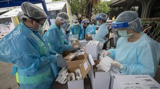 Argentina registró el récord de contagios de coronavirus por tercer día consecutivo
