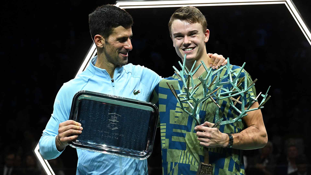Rune sorprendió a Djokovic y se quedó con el Masters 1000 de París