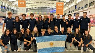 La delegación argentina ya está en Perú para disputar el Sudamericano de Optimist