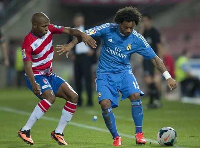 Real Madrid le ganó con lo justo a Granada Fútbol Club