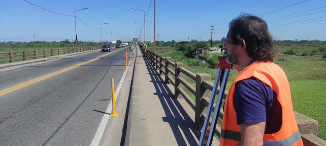 Colocarán un Bailey sobre el Puente Carretero que une Santa Fe con Santo Tomé