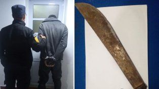 Santa Elena: detenido por amenazar con un machete