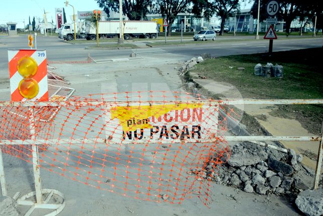 Trabajos. En Alem y Necochea