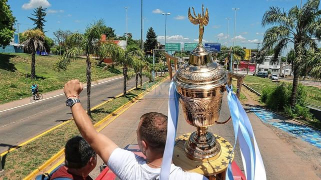 Galería: así fue el recibimiento a Mariano Werner en Paraná