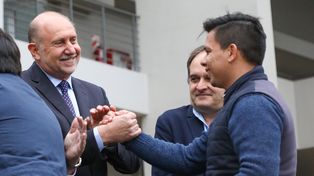 Plan Procrear I: Perotti y Alberto Fernández entregaron 93 unidades habitacionales en Santa Fe