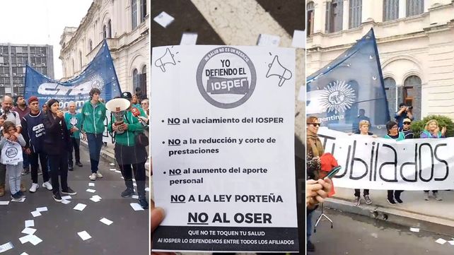 En conferencia de prensa la Intersindical en defensa del Iosper había confirmado que se movilizará el miércoles 21 y Agmer anunció un paro de 24 horas