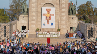 La celebración de la Virgen del Rosario, en su edición 2022 en el Monumento a la Bandera.