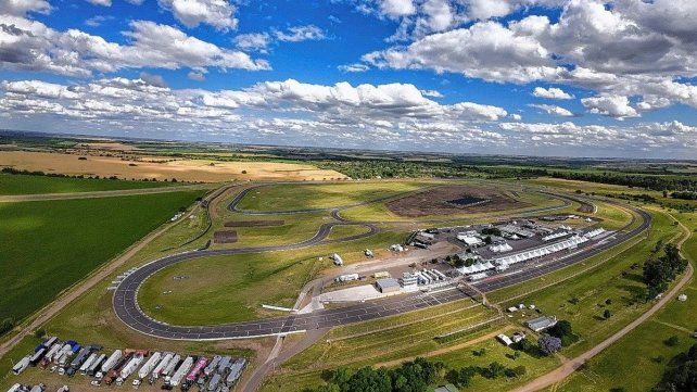 La vista del trazado ubicado en Sauce Montrull que desde este sábado inicia con la actividad en pista.