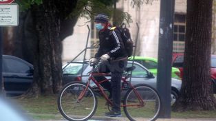 Martes muy frío en la ciudad de Santa Fe