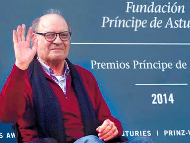 Quino recibió el Príncipe de Asturias