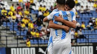 Argentina goleó a Perú y lidera su grupo en el Sudamericano Sub 17