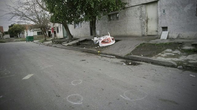 Una de las víctimas de la balacera fue atendida en el Hospital Centenario.