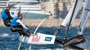 Lange y Carranza fueron 10º en la Clase Nacra 17 en Australia