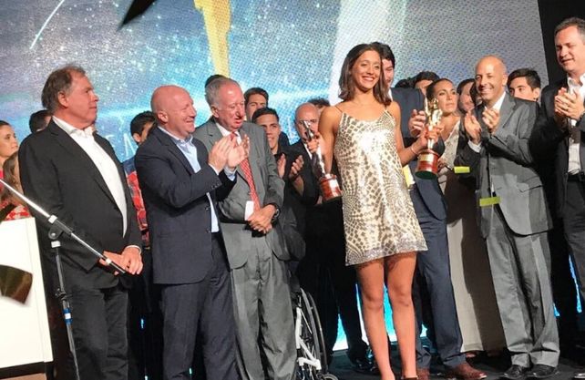 Delfina Pignatiello se llevó el Olimpia de Oro