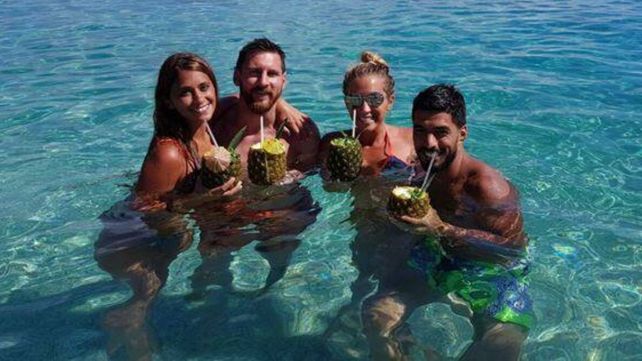 Las familias de Lionel Messi y Luis Suárez son muy amigas y compartieron varias vacaciones juntas.&nbsp;