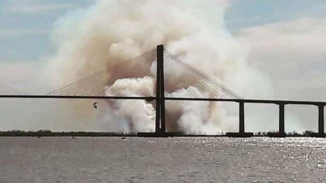 Las islas frente a Victoria son territorio de incendios
