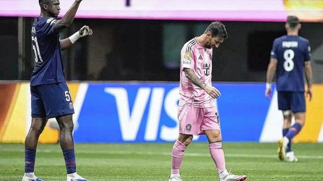 El PSG le dio una paliza al Inter Miami de Messi y apagó su sueño.