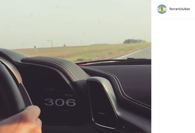 Imagen captada de la cuenta de Instagram del Club Ferrari.