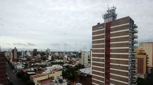 La ciudad está bajo alerta por tormentas fuertes