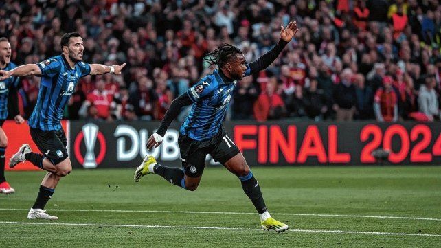 Atalanta goleó 3-0 al Bayer Leverkusen y se quedó con el título.